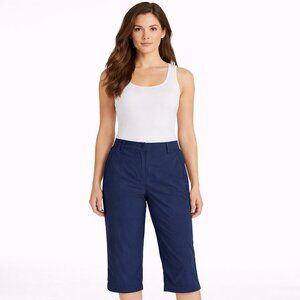 Rohan Pacer Capris Blue Size 16 Hiking Travel Pants Gorpcore Outdoors Stretch